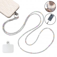 Cordão de Pescoço para celular com Strass 60cm - Rainbow